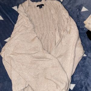 Tan American eagle cardigan
